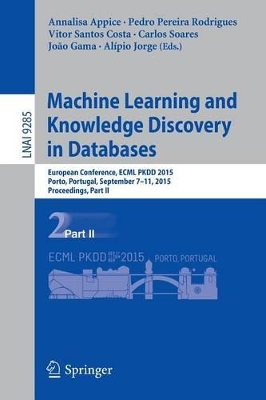 Machine Learning and Knowledge Discovery in Databases book