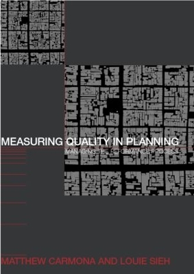 Measuring Quality in Planning book