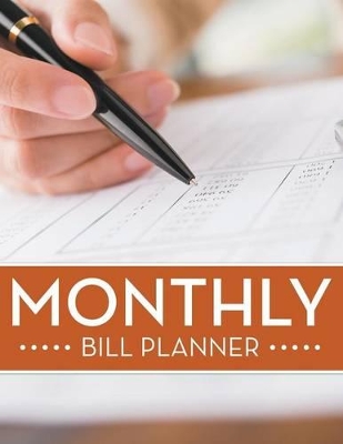 Monthly Bill Planner book