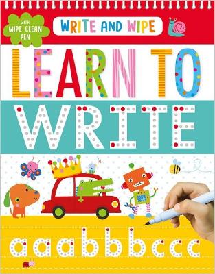Learn to Write (Write and Wipe) book