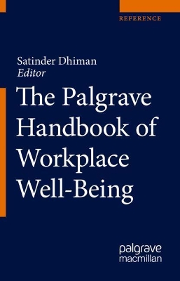 The Palgrave Handbook of Workplace Well-Being book