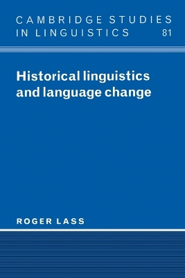 Historical Linguistics and Language Change book