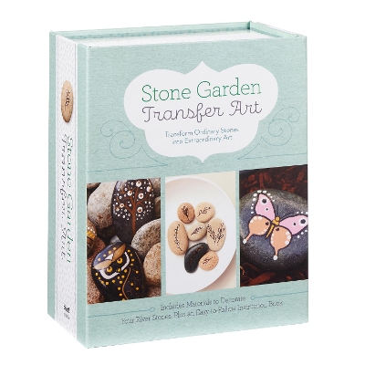 Stone Garden Transfer Art: Transform Ordinary Stones into Extraordinary Art book