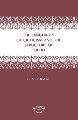 The Languages of Criticism and the Structure of Poetry book