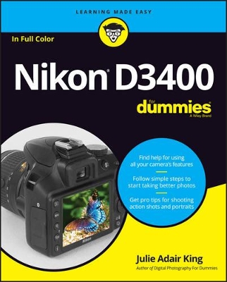 Nikon D3400 For Dummies book