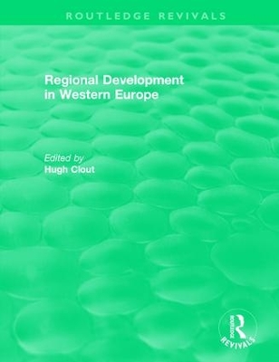 : Regional Development in Western Europe (1975) by Hugh Clout