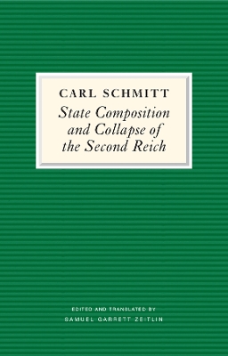 State Composition and Collapse of the Second Reich: The Victory of the Bourgeois Citizen over the Soldier book