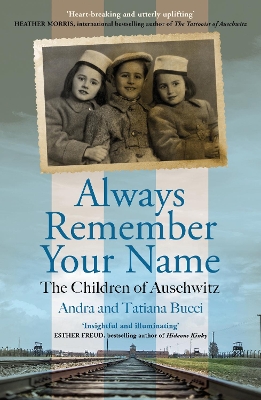 Always Remember Your Name: ‘Heartbreaking and utterly uplifting’ Heather Morris, author of The Tattooist of Auschwitz book