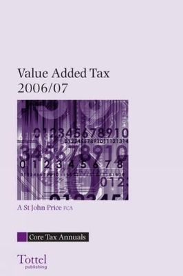 Value Added Tax: 2006-2007 book