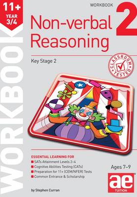 11+ Non-Verbal Reasoning Year 3/4 Workbook 2 book