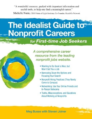 Idealist Guide to Nonprofit Careers for First-time Job Seekers book