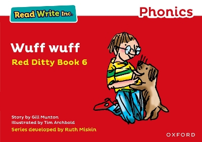 Read Write Inc. Phonics: Red Ditty Book 6 Wuff Wuff book