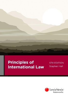 Principles of International Law by Hall