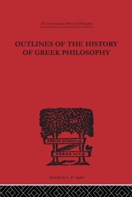 Outlines of the History of Greek Philosophy by Eduard Zeller