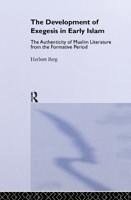 Development of Exegesis in Early Islam book