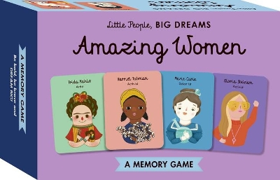 Little People, Big Dreams Amazing Women Memory Game: A Memory Game by Maria Isabel Sanchez Vegara