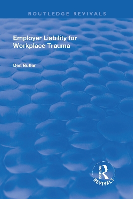 Employer Liability for Workplace Trauma book