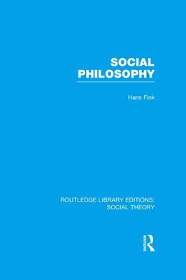 Social Philosophy by Hans Fink