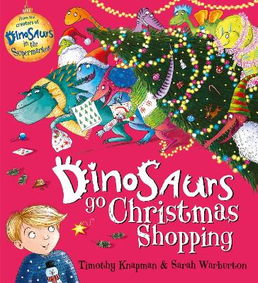 Dinosaurs Go Christmas Shopping book