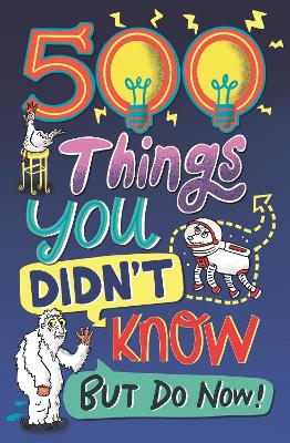 500 Things You Didn't Know: ... But Do Now! book