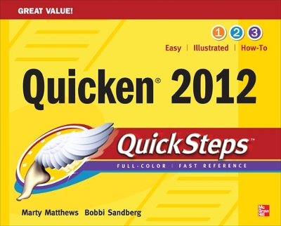 Quicken 2012 QuickSteps book