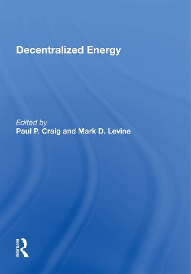 Decentralized Energy book