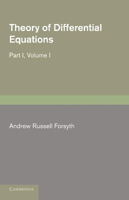 Theory of Differential Equations book