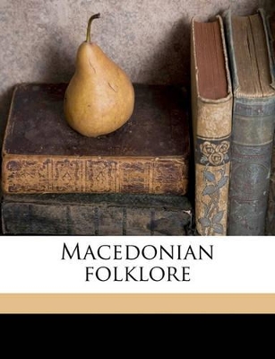 Macedonian Folklore book