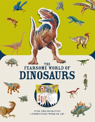 Paperscapes: The Fearsome World of Dinosaurs: Turn This Book Into a Prehistoric Work of Art book