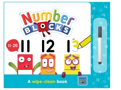 Numberblocks 11-20: A Wipe-Clean Book book