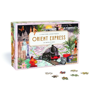 Orient Express: A 1000-piece Jigsaw Puzzle book