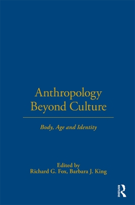 Anthropology Beyond Culture book