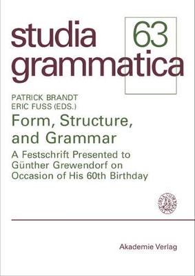 Form, Structure, and Grammar book