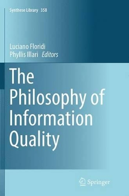 Philosophy of Information Quality book
