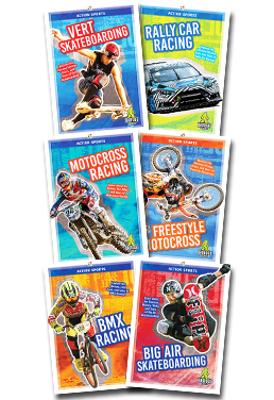 Action Sports Set of 6 Books book