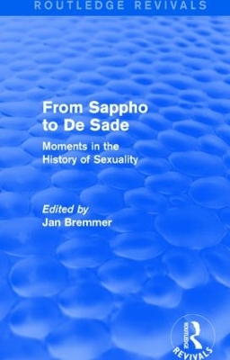 From Sappho to De Sade by Jan N. Bremmer