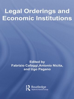 Legal Orderings and Economic Institutions by Fabrizio Cafaggi