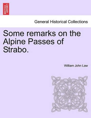 Some Remarks on the Alpine Passes of Strabo. book