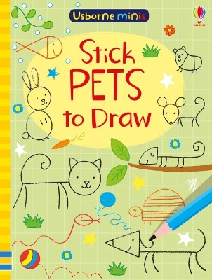 Stick Pets to Draw book