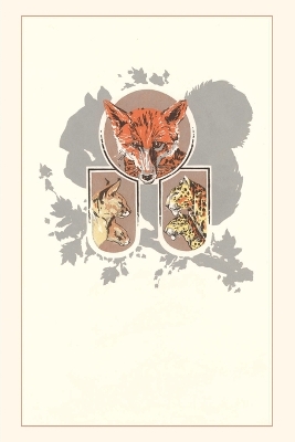 Vintage Journal Fox Lynx Cougar Squirrel book