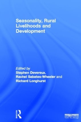 Seasonality, Rural Livelihoods and Development book