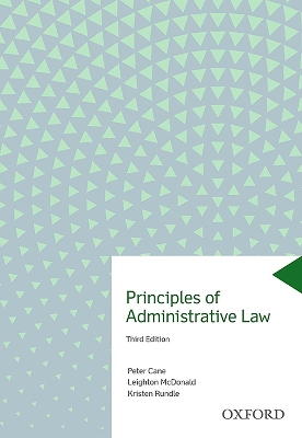 Principles of Administrative Law book
