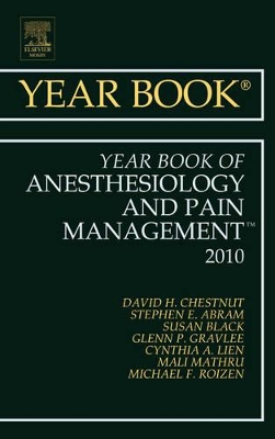 Year Book of Anesthesiology and Pain Management 2010 book