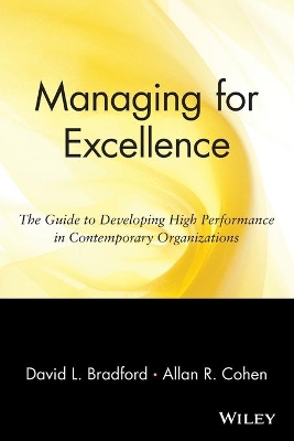 Managing for Excellence book