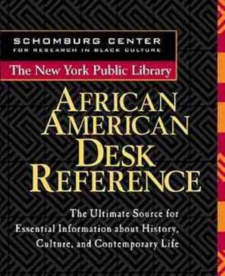 New York Public Library African American Desk Reference book