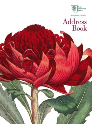 RHS Desk Address Book by Royal Horticultural Society