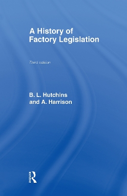 A History of Factory Legislation book