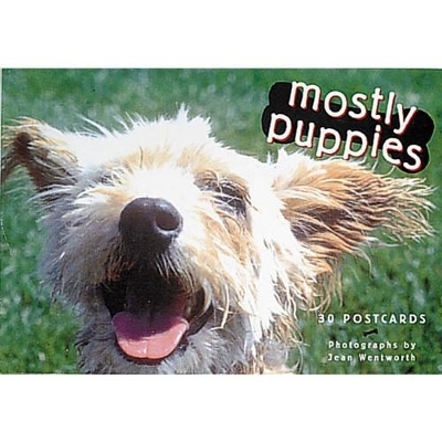 Mostly Puppies Postcard Books book