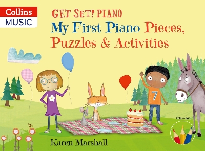 Get Set! Piano – My First Piano Pieces, Puzzles & Activities book