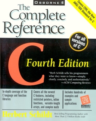 C: The Complete Reference book